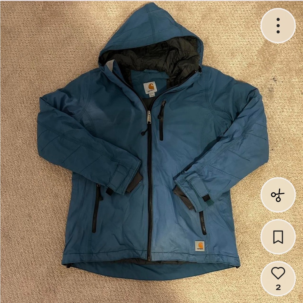 Carhartt Women's Teal Utility Jacket